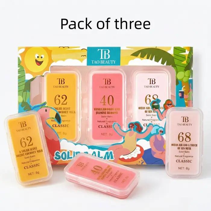 Coffret cadeau de 3 parfums, avec une fragrance longue durée, adapté aux hommes et aux femmes, parfu