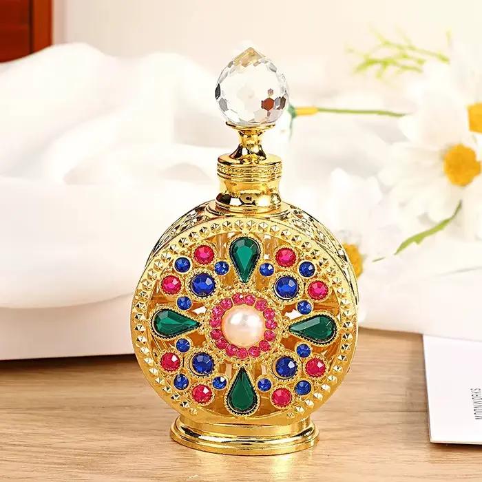 Bouteille de parfum vide en métal de 12ML