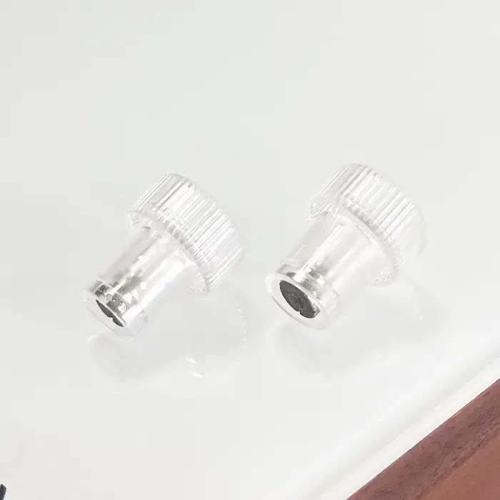 Pointe de remplacement faciale à tête Hydra en diamant pour machine d'épilation à eau H2 O2 Hydra - 2 pièces - beige bleu brun noir pour femmes occasions spéciales