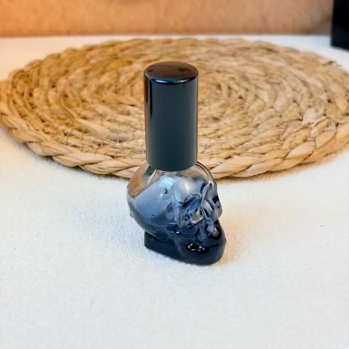 Bouteille vide portable haut de gamme de 8 ml, flacon pulvérisateur rechargeable noir, bouteille vid