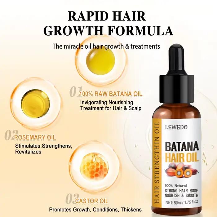 Huile de Batana pour croissance cheveux soin capillaire naturel réparation cheveux endommagés densité chevelure cuir chevelu hydratation intense routine soins cheveux occasions spéciales cadeau beauté