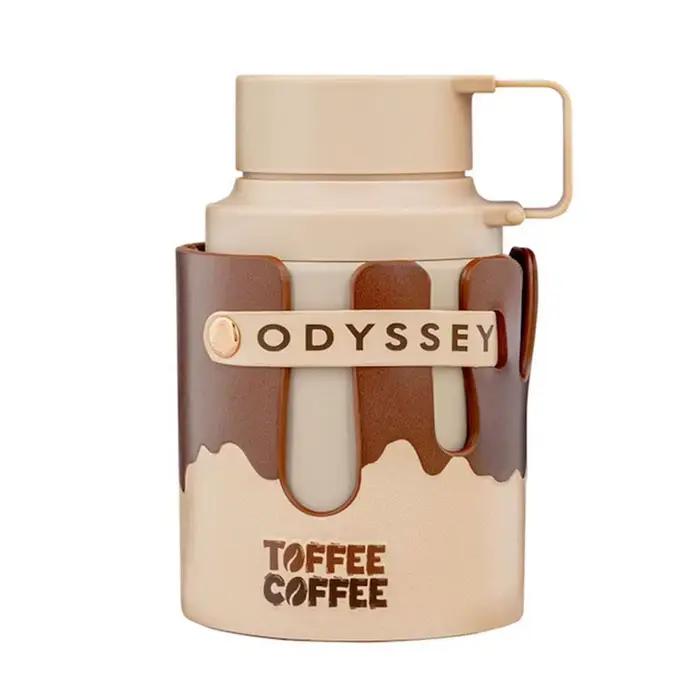 Parfum unisexe Armaf Odyssey Toffee Coffee, eau de parfum longue durée 100 ml, parfum oriental à la vanille, EDP, parfum en spray unisexe