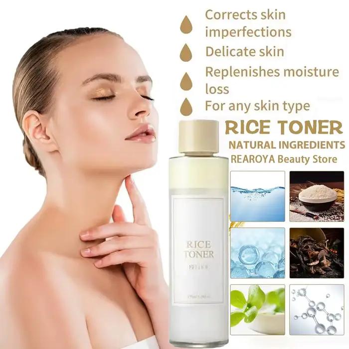 Toner de riz hydratant et raffermissant pour la peau, apaisant, réparateur de la barrière cutanée, éclaircissant pour le visage, soins pour la peau, 150ml