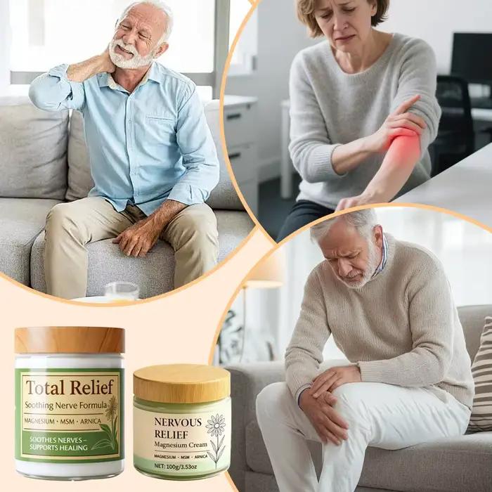 Crème hydratante apaisante au magnésium, hydratation profonde, absorption rapide, massage confortable, soin quotidien longue durée pour peaux sèches