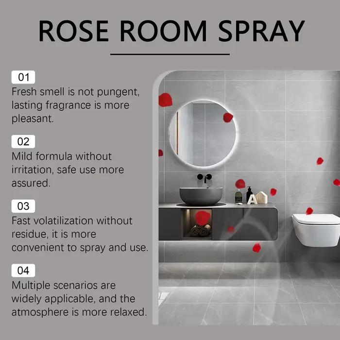 Spray d'intérieur parfumé à la rose