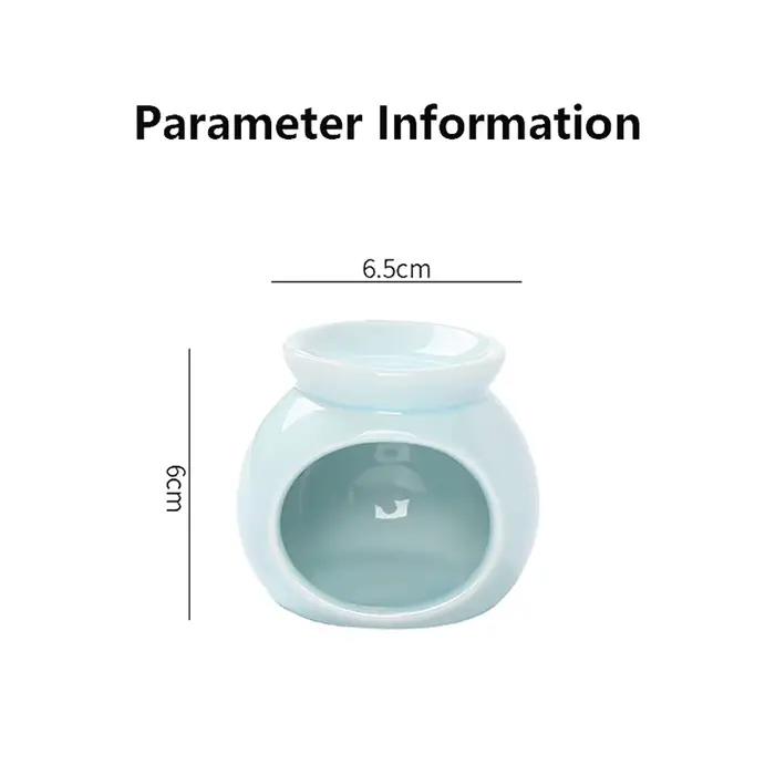 Brûleur d'arôme en porcelaine