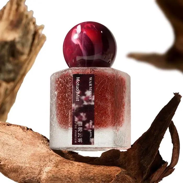 WARMKISS Parfum aux figues méditerranéennes pour femmes et hommes, feuilles vertes, bois de santal laiteux, frais, boisé, parfum unisexe en spray