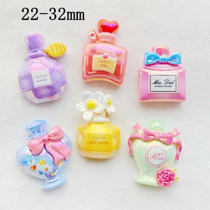 6 pièces, nouvelle série de flacons de parfum en résine mignons