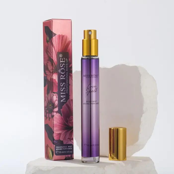 Parfum unisexe MISS ROSE, senteur fruitée florale et crème de coco, parfum élégant à l'arôme de coco, coffret cadeau, brume corporelle, parfum quotidien