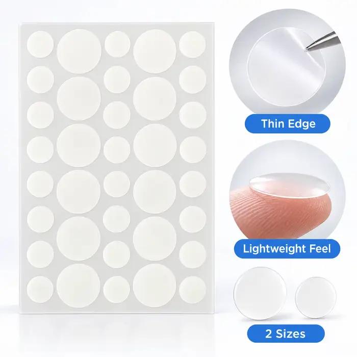 Ces patchs ronds pour l’acné sont imperméables et respirants, doux et respectueux de la peau. Le design transparent s’avère très pratique dans la vie de tous les jours.