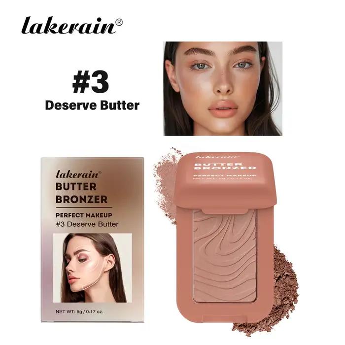 Yanerain-Crème bronzante imperméable pour femme, maquillage soyeux et scintillant, fard à joues mono