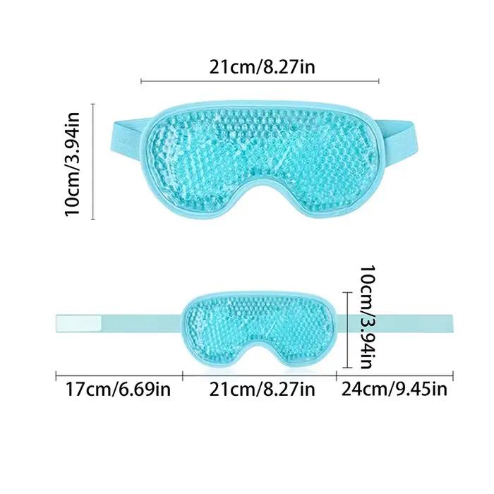 Masques faciaux froids pour les yeux compresse chaude et froide pour les cernes poches rafraîchissantes pour femmes et hommes outils de soins de la peau occassions spéciales voyage relaxation fraîcheur naturelle