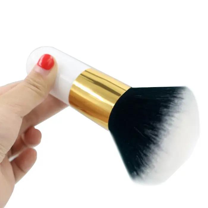 1 pièces pinceaux de maquillage de grande taille fond de teint poudre visage Blush brosse doux visage brosse grands cosmétiques fond de teint doux outils de maquillage