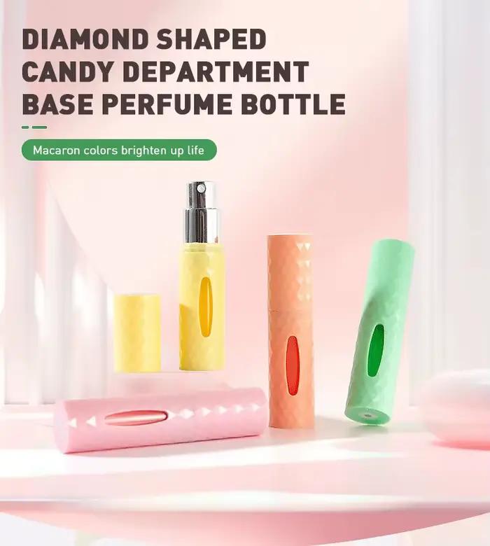Bouteille de parfum rechargeable portable 5/10ml avec vaporisateur mini atomiseur en aluminium pour voyage et occasions spéciales femme