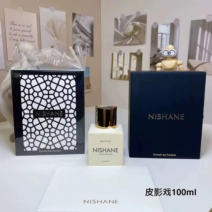 Parfum classique Nishane Hacivat Shadow Play Karagoz pour homme 100ml, parfum de haute qualité pour