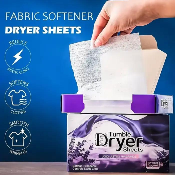 Feuilles de Séchage Parfumées Dutrieux Pour Vêtements Réduction Statique Fraicheur Ambiance Parfumée Occasions Spéciales