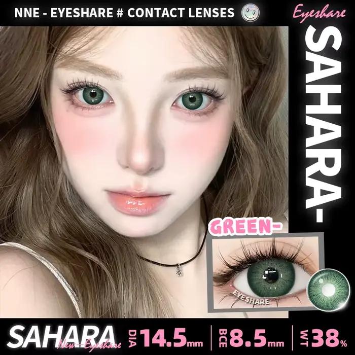 EYESHARE 1 paire de lentilles de Contact de couleur série verte pour les yeux