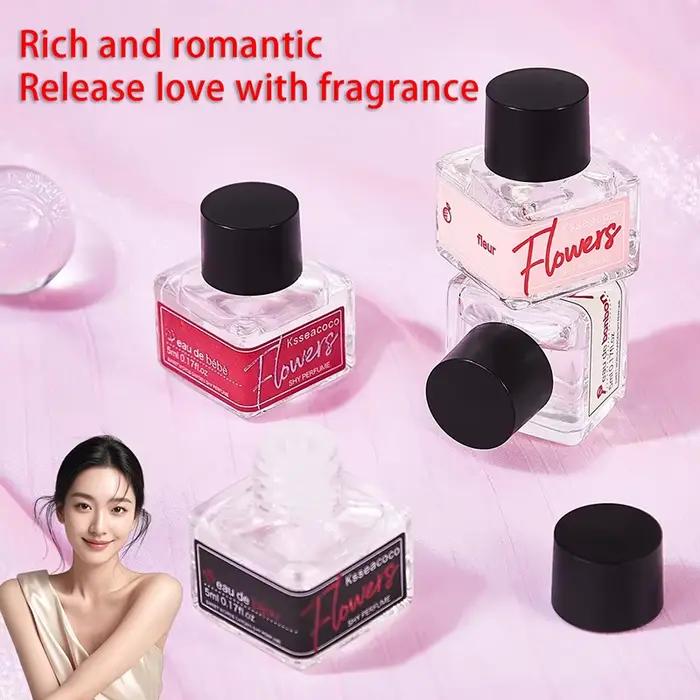 Parfum privé romantique pêche douce Violet Rose Eau De Toilette léger frais Floral fruité