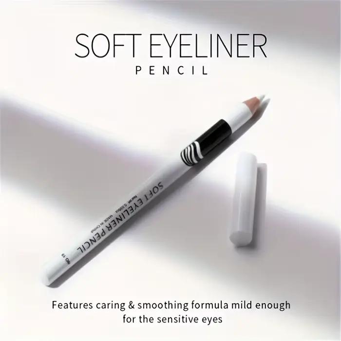 Eyeliner blanc imperméable 3 pièces. Longue durée