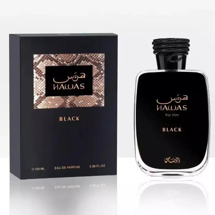 Parfum Hawas pour homme, original, 100 ml, longue tenue, parfum de gentleman de haute qualité, vaporisateur, eau de parfum, fragrance masculine.