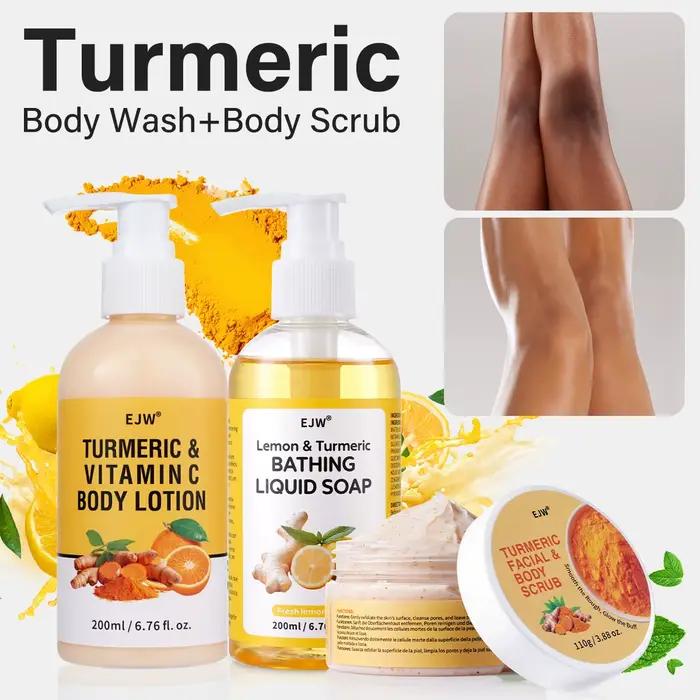 Gel Douche Éclaircissant au Curcuma | Gel
