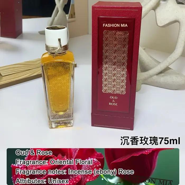 75ml marque bois de santal femmes parfum longue durée hommes Cologne fleur phéromone