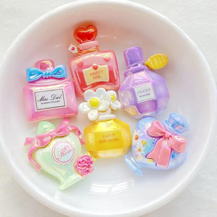 6 pièces, nouvelle série de flacons de parfum en résine mignons