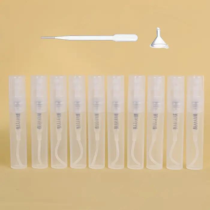 10 flacons d'échantillons de parfum miniatures de 2/3/5 ml