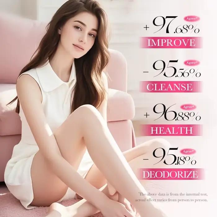 Le savon intime pêche comprend un filet moussant - Nettoyage et fraîcheur doux, formule ph-équilibrée pour peaux sensibles, nourrissant et doux