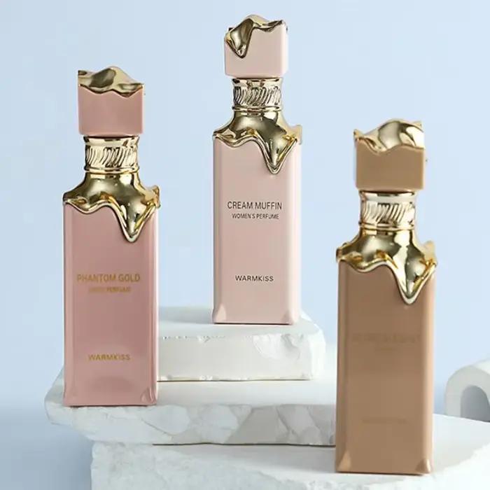 Parfum Crème Gaufrette Arabe pour Femme, Caramel Vanille Gourmand, Eau de Toilette Longue Durée, Frais, Floral, Fruité, Charme Neutre
