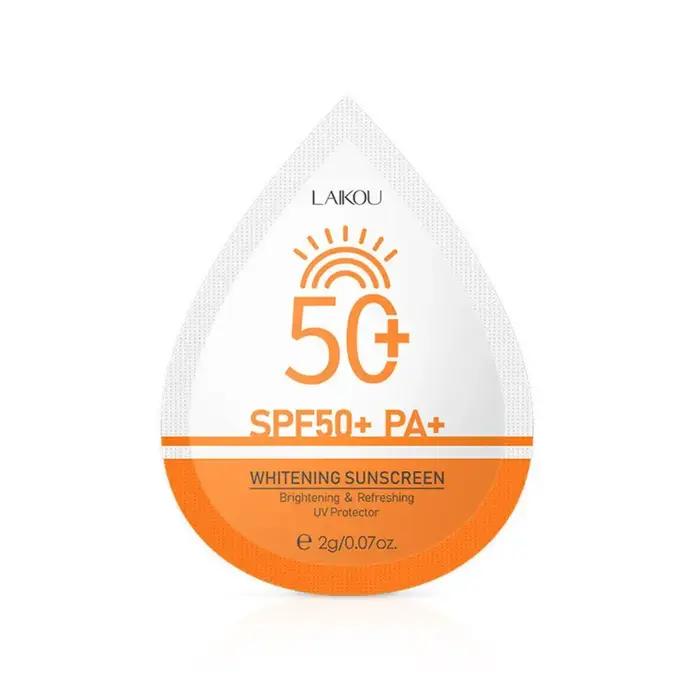 Crème solaire isolante SPF50 PA+++, protection UV quotidienne pour le visage, crème solaire hydratante respirante pour tous types de peau 60g