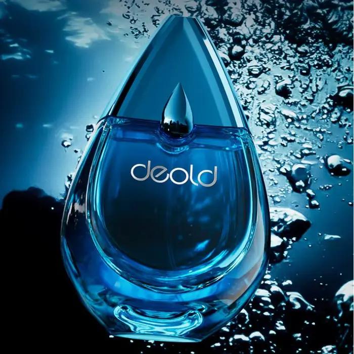 Parfum français unisexe en gouttelettes d'eau marine, agrumes frais Premium, Eau De Toilette, parfum côtier durable et charmant pour hommes, 100ml