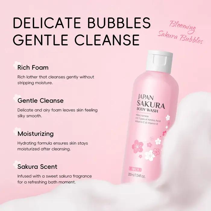 Gel douche LAIKOU Sakura