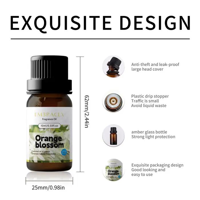 Huiles essentielles de fleurs d'oranger 10 ml