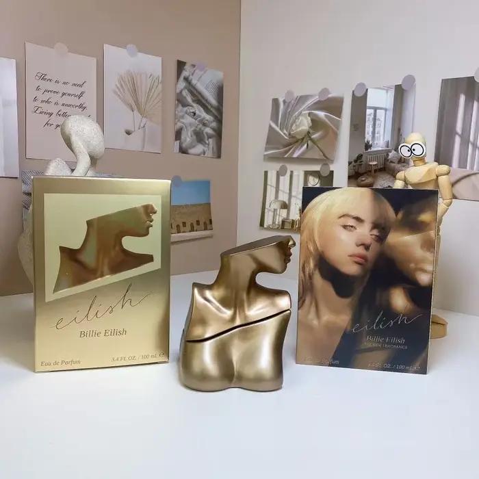 Parfum pour femme 100 ml Fragrance Vanille Longue Durée Eau de Toilette Notes Orientales Amber Bronze Toiletté Beauté Parfums Romantiques Usage Personnel Ou Cadeau Occasions Spéciales