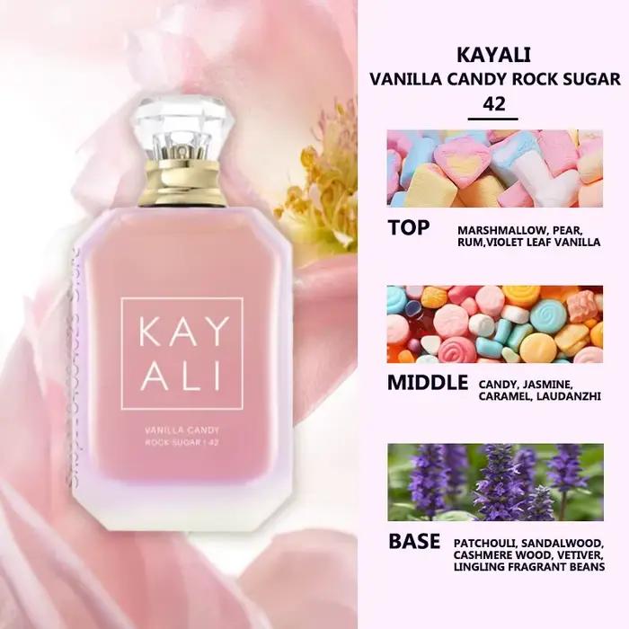 Spray Intense KAYALI EDP Parfum Irrésistible Floral Fruité Doux Parfum Chaud Woody Parfum de Marque pour Unisexe Occasions Spéciales