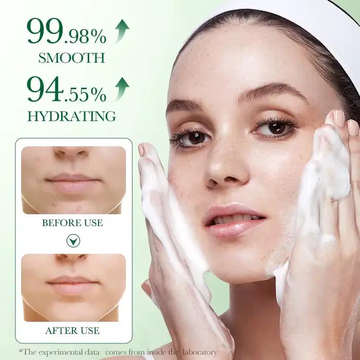 BIOAQUA Centella Asiatica nettoyant pour le visage hydratant contrôle de l'huile nettoyage