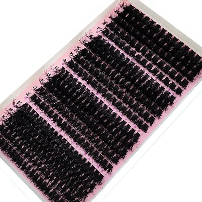 340/390 pièces 40D-160D mélange 5D moelleux cils individuels grappes Extensions faux cils bricolage