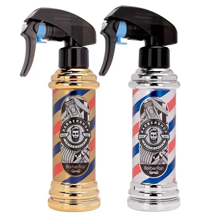 Rétro Vaporisateur De Coiffure Bouteilles Rechargeables Brume Continue Arrosage Peut Salon Portable Barber Pulvérisateur D'eau
