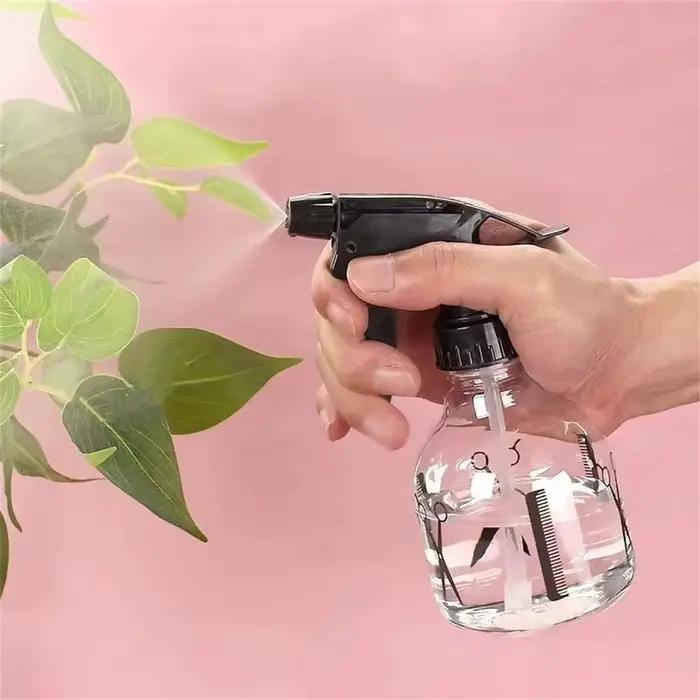 Bouteille pulvérisatrice transparente pour coiffure, outils de maquillage, pulvérisateur d'eau, outi