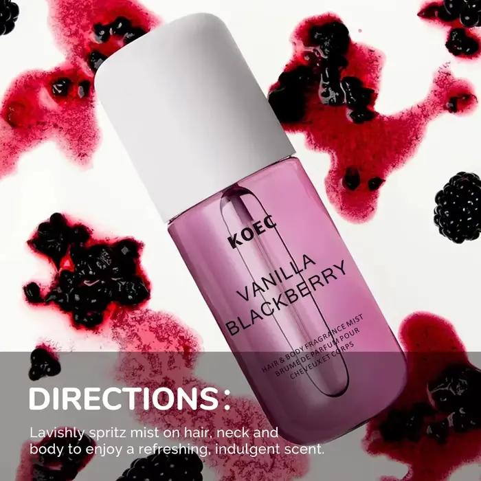 50ml KOEC vanille mûre parfum brume