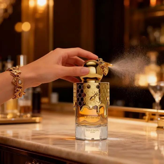 Parfum oriental arabe au miel