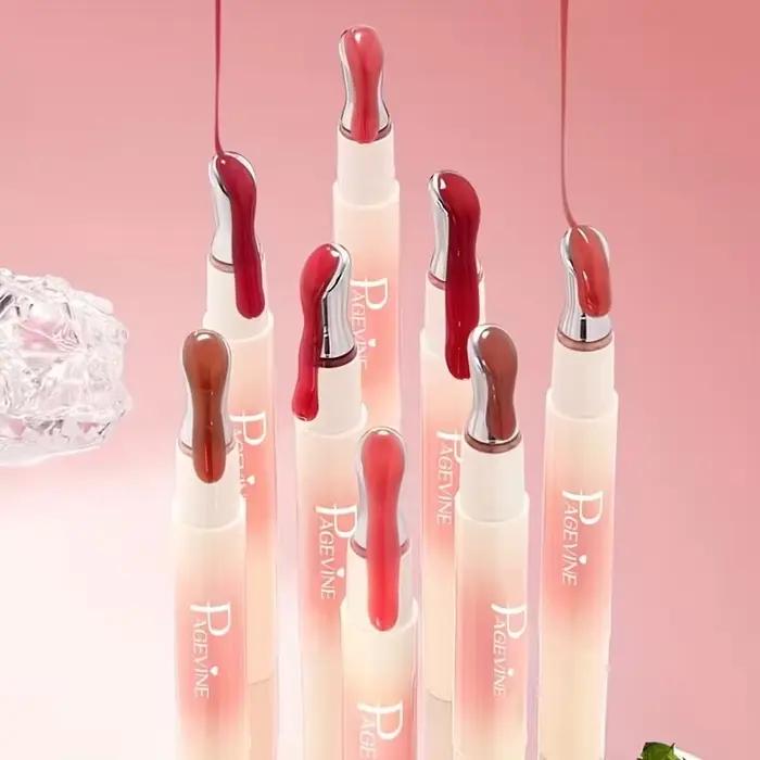 Rouge à lèvres aqueux, vernis à lèvres longue durée
