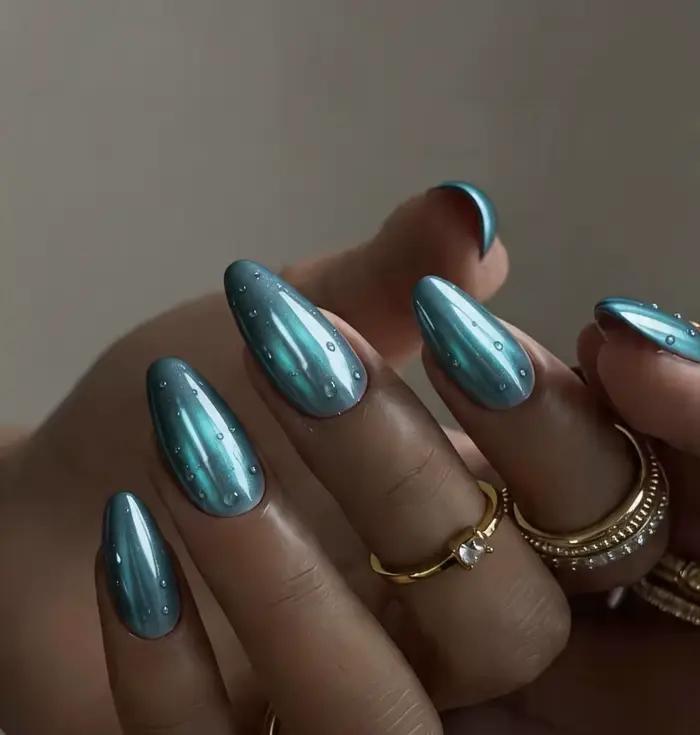 Décoration d'ongles effet gouttes d'eau Beyad