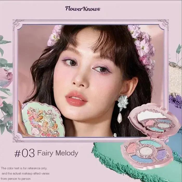 Flower Knows – Palette de fards à paupières sirène au clair de lune