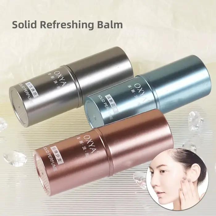 Baume à parfum solide portable pour hommes et femmes, parfum doux, longue durée, naturel, frais, dépistolet ant