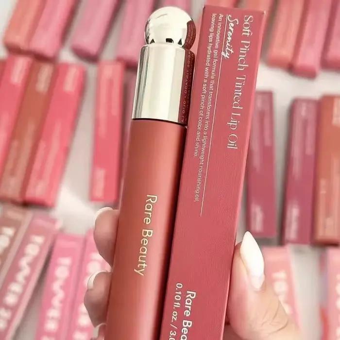 Rare Beauty Rouge à Lèvres Liquide Mat Waterproof Non-Transfert Anti-Bavures Longue Tenue Delight Hope Happy Wonder