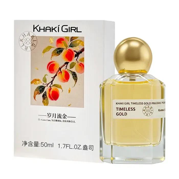Parfum unisexe haut de gamme Timeless Gold pour femme