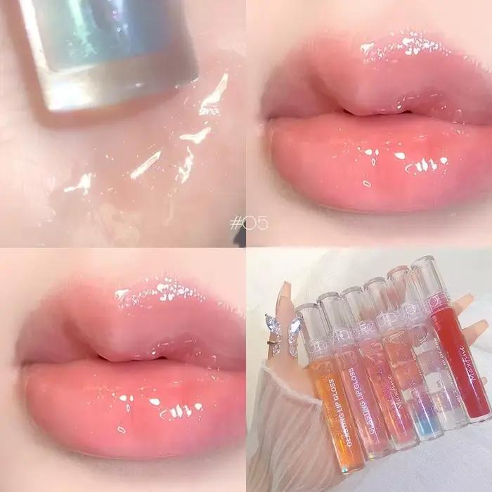 Gloss à lèvres effet miroir