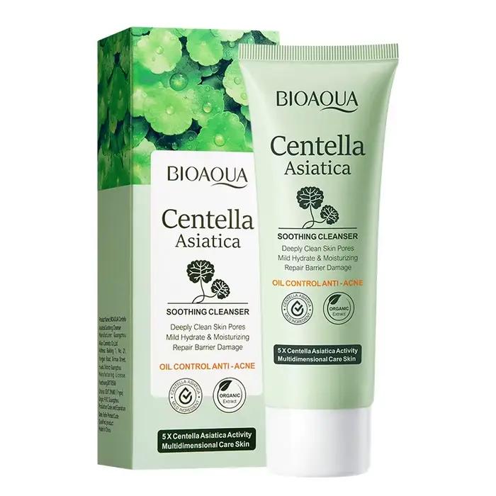 BIOAQUA Centella Asiatica nettoyant pour le visage hydratant contrôle de l'huile nettoyage du visage
